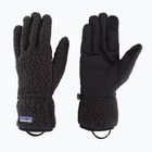 Dámske trekingové rukavice Patagonia Retro Pile Fleece black