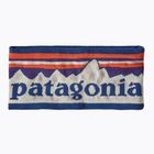 Dámska čelenka Patagonia Powder Town fitz roy sunrise knit/birch white