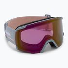Lyžiarske okuliare Salomon S/View wrought iron/ml ruby L4732