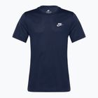 Pánske tričko Nike Sportswear Club black midnight navy/white