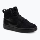 Detské topánky Nike Court Borough Mid 2 black/black/black