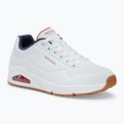 Pánska obuv SKECHERS Uno Stand On Air white/navy/red