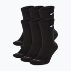 Pánske ponožky Nike Everyday Plus Cushioned Crew 6 pairs black/white