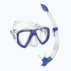 Súprava na šnorchlovanie Mares Combo Trygon blue/white/clear