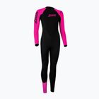 Dámska plavecká pena Zoggs Ow Explorer Fs 3.2.2 mm black/pink