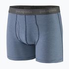 Patagonia pánske boxerky Essential 3" fathom stripe/new navy