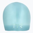 Plavecká čiapka TYR Long Hair Wrinkle Free Silicone light blue