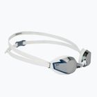 Plavecké okuliare TYR Stealth-X Performance Mirrored silver/white