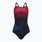 Dámske jednodielne plavky TYR Forge Diamondfit red/multi