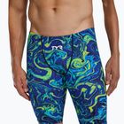 Pánske plavky jammery TYR Thresher Jammer Hyperblitz blue/green