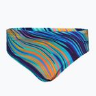 Pánske plavky TYR Durafast Elite Riptidal Briefs teal/orange
