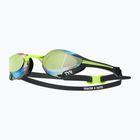 Plavecké okuliare TYR Tracer-X Elite Racing Mirrored black/lime