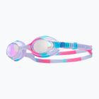 Detské plavecké okuliare TYR Swimple Tie Dye Mirrored pink/blue