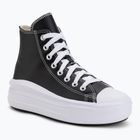 Dámske tenisky Converse Chuck Taylor All Star Move Platform Leather black