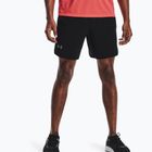 Under Armour Launch Sw 7 pánske bežecké šortky čierne 1361493-001