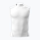 Pánske tréningové tričko Under Armour HG Armour Comp Mock SL castlerock/white