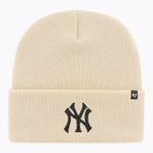 Zimná čiapka 47 Brand MLB New York Yankees Haymaker natural