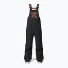 Detské snowboardové nohavice ThirtyTwo Youth Basement Bib black/orange