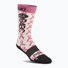 Dámske snowboardové ponožky ThirtyTwo B4BC Merino pink/white