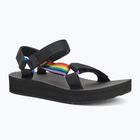 Dámske sandále Teva Midform Universal Pride black rainbow
