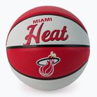 Wilson NBA Team Retro Mini Miami Heat basketbal červený WTB3200XBMIA veľkosť 3