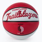 Wilson NBA Team Retro Mini Portland Trail Blazers basketbal červená WTB3200XBPOR veľkosť 3