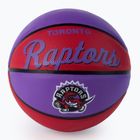 Wilson NBA Team Retro Mini Toronto Raptors basketbal červená WTB3200XBTOR veľkosť 3