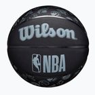 Basketbalová lopta Wilson NBA All Team black veľkosť 6