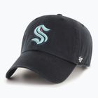 47 Značka NHL Seattle Kraken CLEAN UP baseballová čiapka čierna