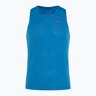 Pánske bežecké tielko Saucony Stopwatch Singlet cobalt heather