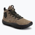 Pánske barefoot topánky Merrell Wrapt Mid WP olive/black