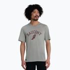 Pánske bežecké tričko Saucony Stopwatch light grey heather