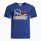 Marmot Coastall pánske trekingové tričko modré M14253-21538