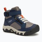 Detské turistické topánky KEEN Targhee Boundless naval academy/steel grey