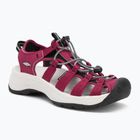 KEEN Astoria West dámske sandále beaujolais/star white