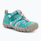 Detské sandále KEEN Seacamp II CNX aqua/giggle pink