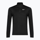 Pánske bežecké tričko s dlhým rukávom Nike Dri-FIT Element 1/2-Zip black