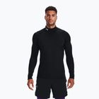 Pánske tréningové tričko s dlhým rukávom Under Armour Comp Mock UA Armour black/white