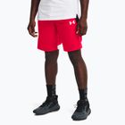 Under Armour Baseline 1In 6 pánske basketbalové šortky červené 13722-6-LG