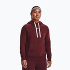 Dámska mikina Under Armour Rival Fleece Hb Hoodie bordová 1356317