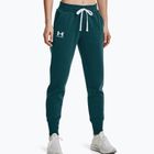 Under Armour pánske tepláky Rival Fleece Joggers 716 green 1356416-716