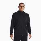 Pánska mikina Under Armour Fleece FZ Hoodie black/black
