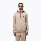 Pánska mikina Napapijri B-Badge Half Zip Hooded beige rocky