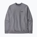 Mikina Patagonia Fitz Roy Icon Uprisal Crew gravel heather