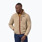 Pánska fleecová mikina Patagonia Retro Pile el cap khaki w/sisu brown fleece