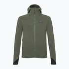 Pánska softshellová bunda Patagonia R1 TechFace Hoody basin green