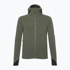 Pánska softshellová bunda Patagonia R1 TechFace Hoody basin green