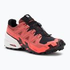 Pánske bežecké topánky Salomon Spikecross 6 GTX cow hide/black/neon flame