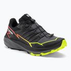 Salomon Thundercross pánska bežecká obuv black/quiet shade/fiery coral