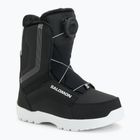 Detské snowboardové topánky Salomon Whipstar Boa Jr black/black/white